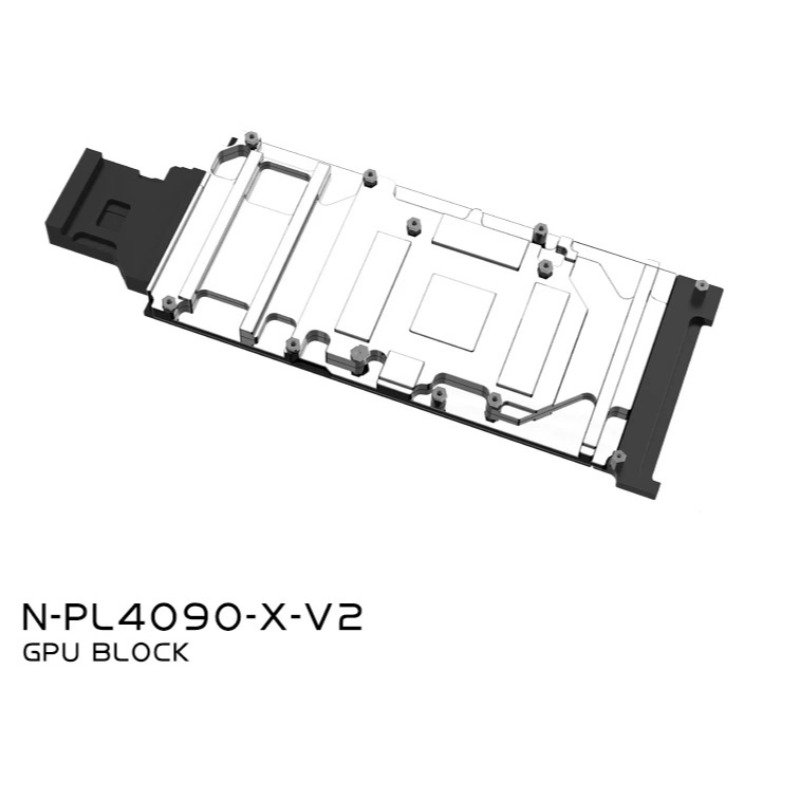 Rtx 4090 Water Block - Водяной блок N-PL4090-X-V2 с полностью металлической