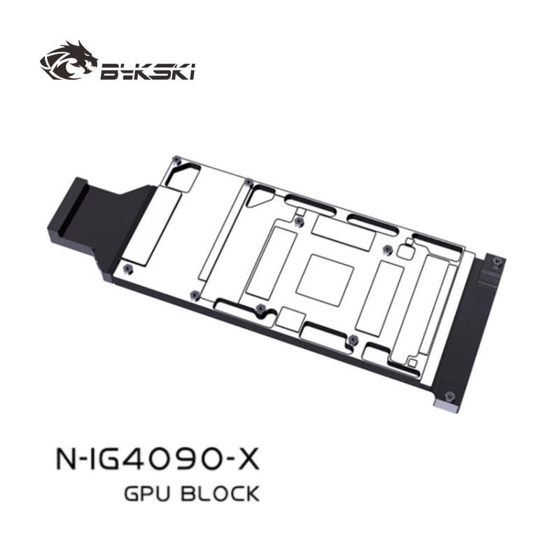 Rtx 4090 Water Block - Водяной блок графического процессора Bykski N-IG4090-X