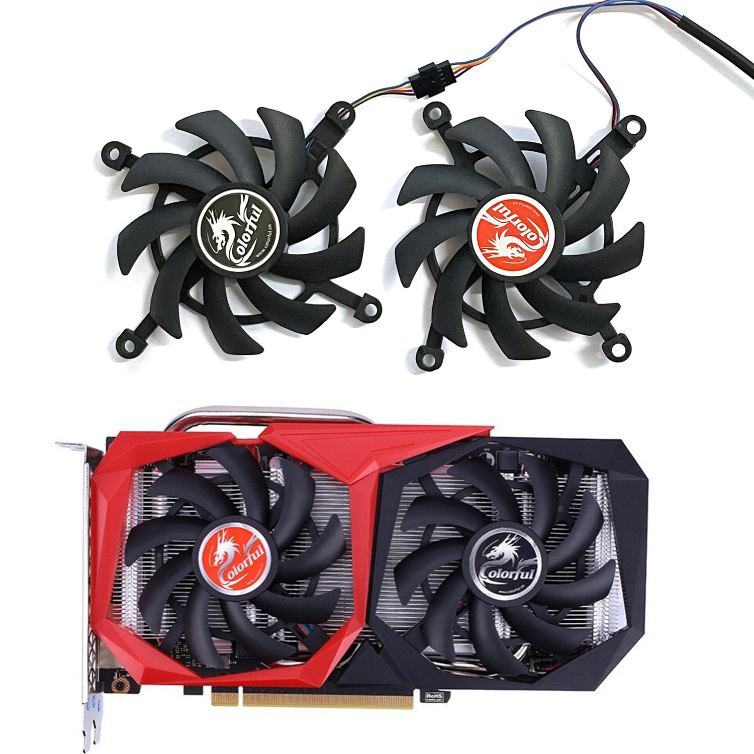Rtx 4080 Super 16Gb - 2 шт. 4-контактный охладитель RTX 2060