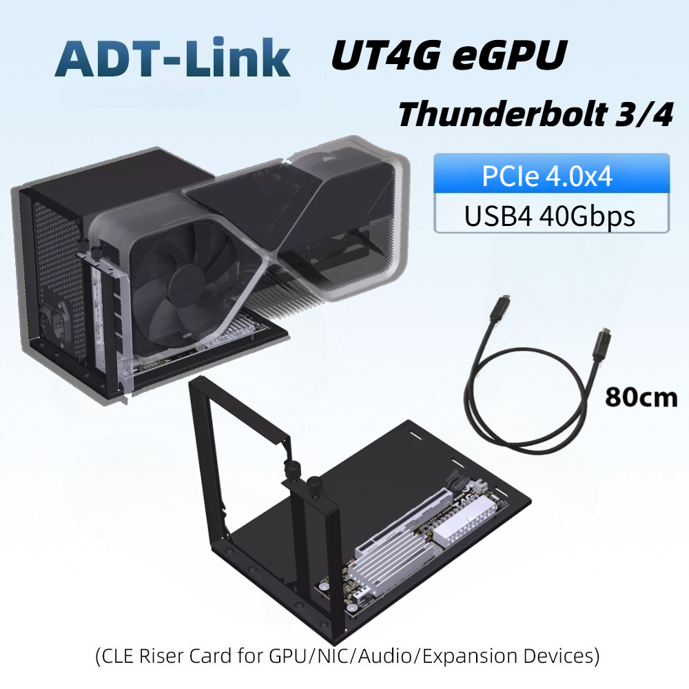 Gpu External Dock Egpu Thunderbolt 4 - Внешняя док-станция для видеокарты UT4G с