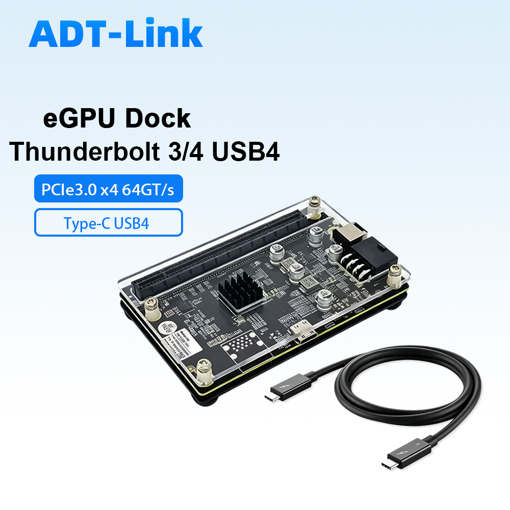 Gpu External Dock Egpu Thunderbolt 4 - Док-станция Thunderbolt 3/4 USB4 для PCIe
