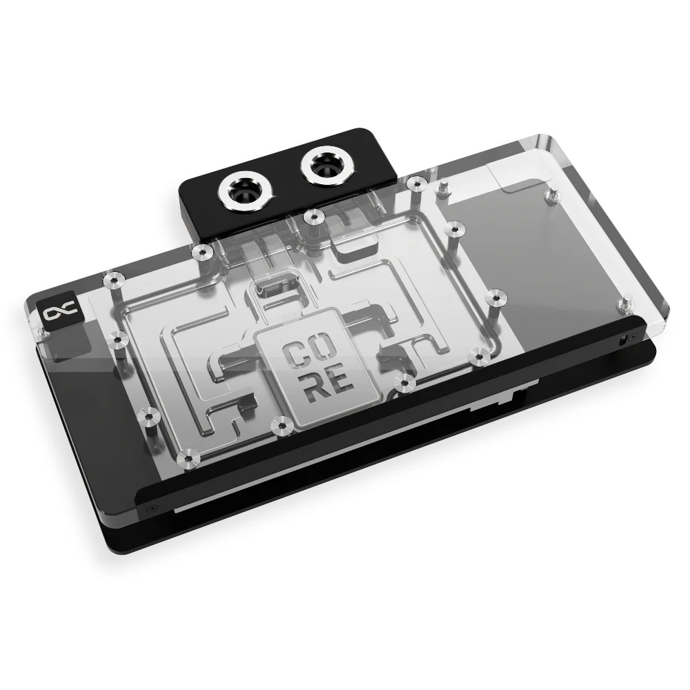 Rx 9070 16Gb - Водоблок Alphacool Core для видеокарты ASRock