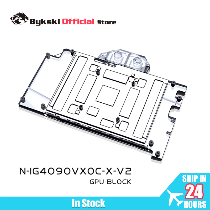Rtx 4090 Water Block - Bykski N-IG4090VXOC-X-V2 Водяной блок для Colorful