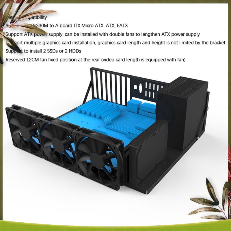 Новинка-3X, рамка для майнинга – обзор и цена Gpu Mining Rig Frame 8 Gpu