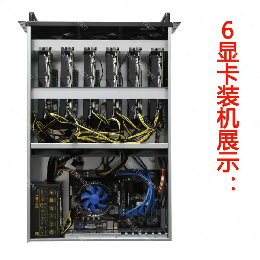 Корпус 4U для нескольких видео – обзор и цена Server Gpu Chassis 4U