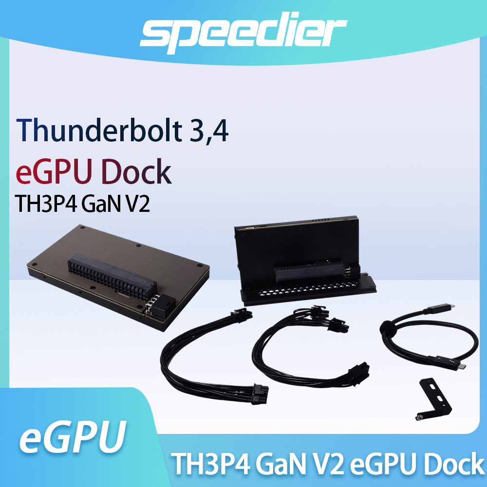 Док-станция TH3P4 GaN V2 Thund – обзор и цена Gpu External Dock Egpu Thunderbolt 4