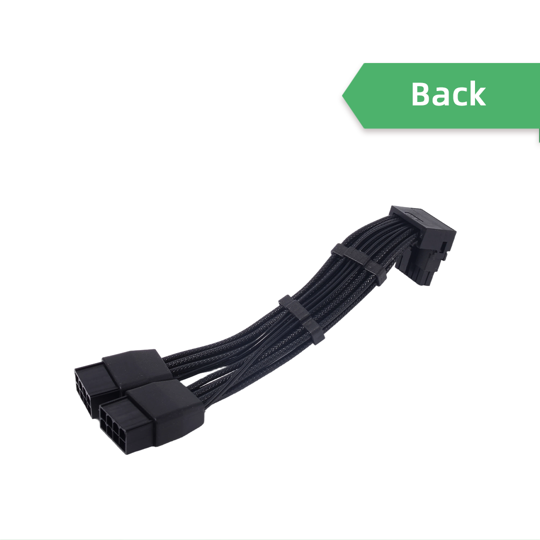 Адаптер-переходник Interface U – обзор и цена Dual 8Pin To 16Pin 12Vhpwr Cable
