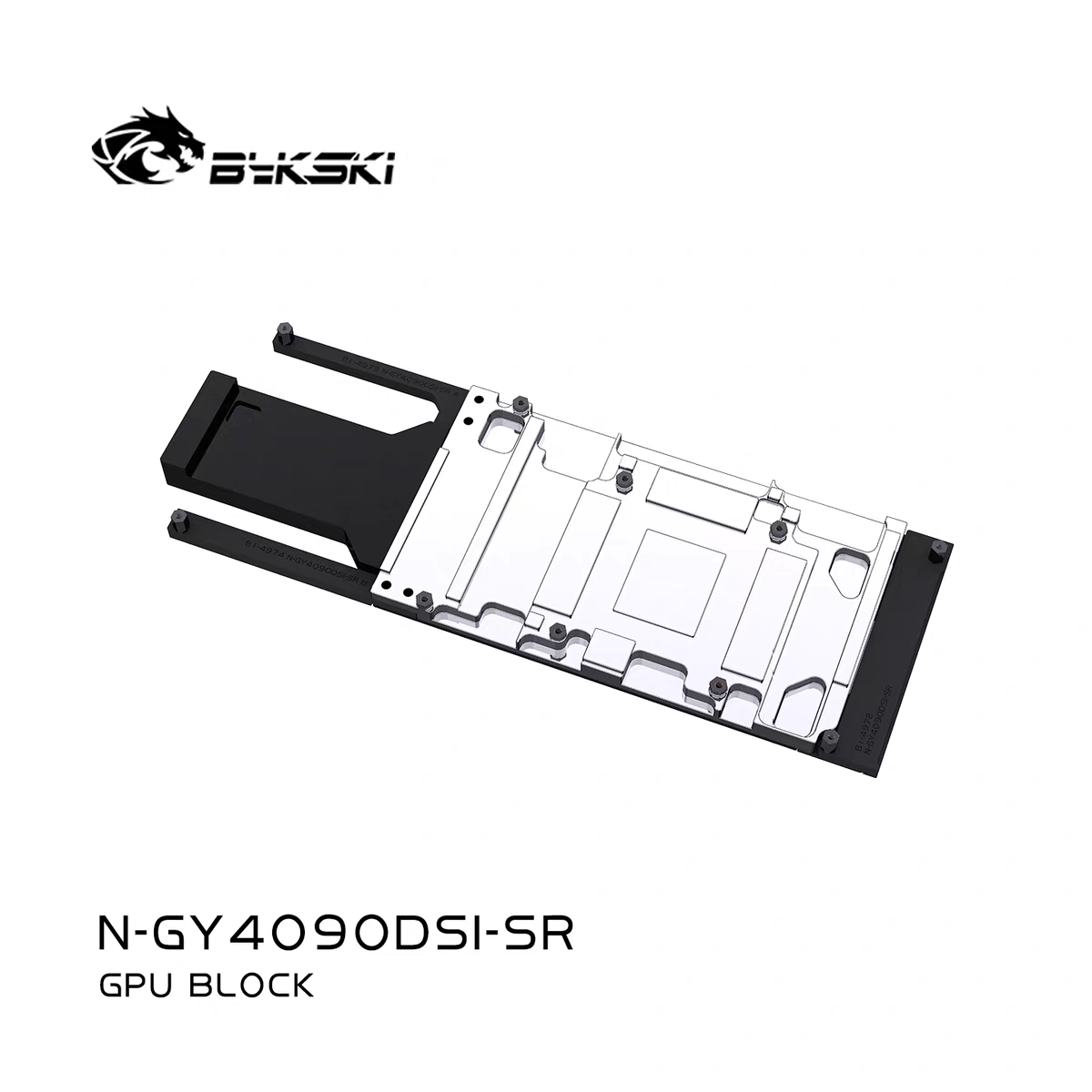 Водяной блок Bykski с металлич – обзор и цена Rtx 4090 Water Block