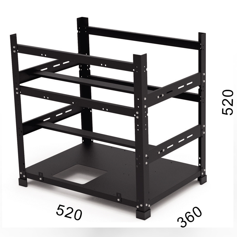 Корпус для майнинг-ригов с отк – обзор и цена Gpu Mining Rig Frame 8 Gpu