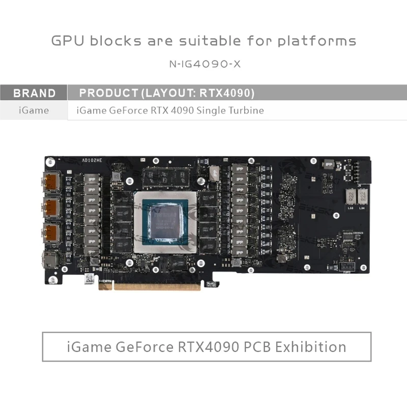 Водяной блок графического проц – обзор и цена Rtx 4090 Water Block