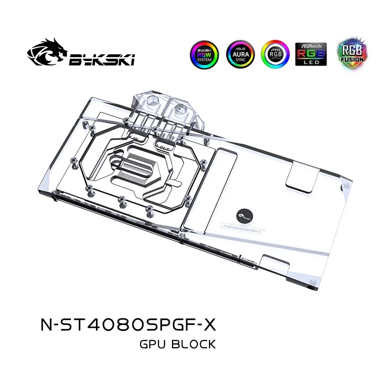 Блок водяного охлаждения Byksk – обзор и цена Rtx 4080 Super 16Gb