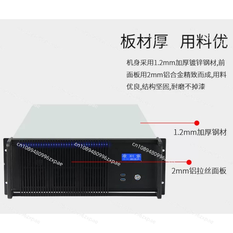 Корпус сервера для ИИ-вычислен – обзор и цена Server Gpu Chassis 4U