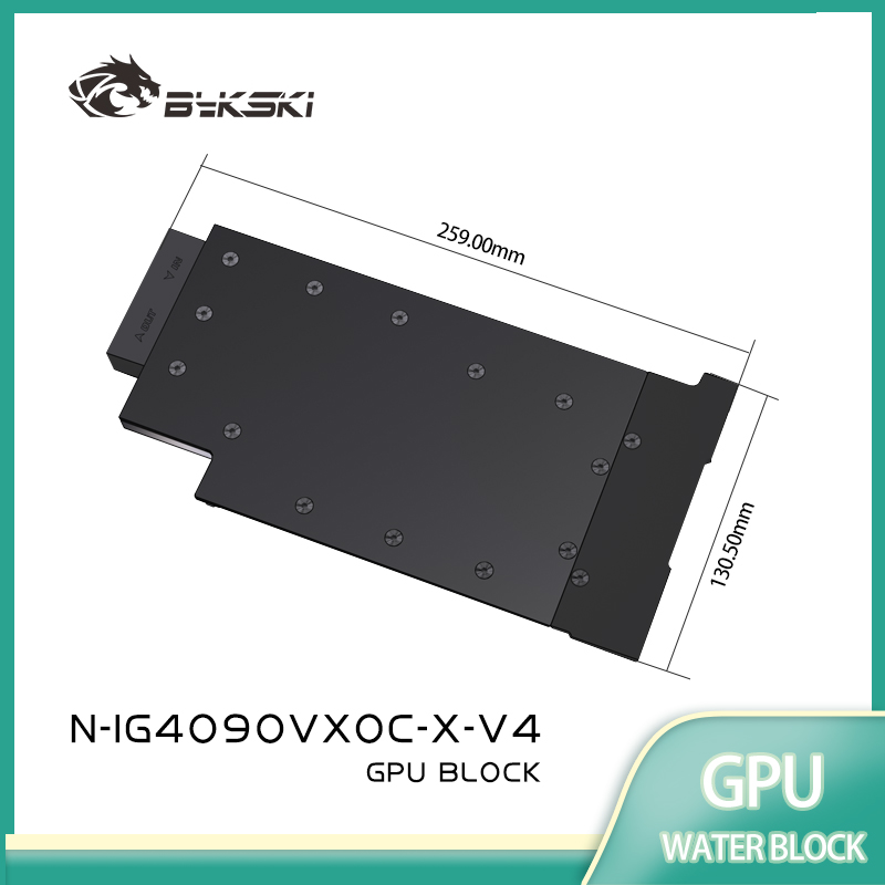 Блок охлаждения GPU Bykski для – обзор и цена Rtx 4090 Water Block