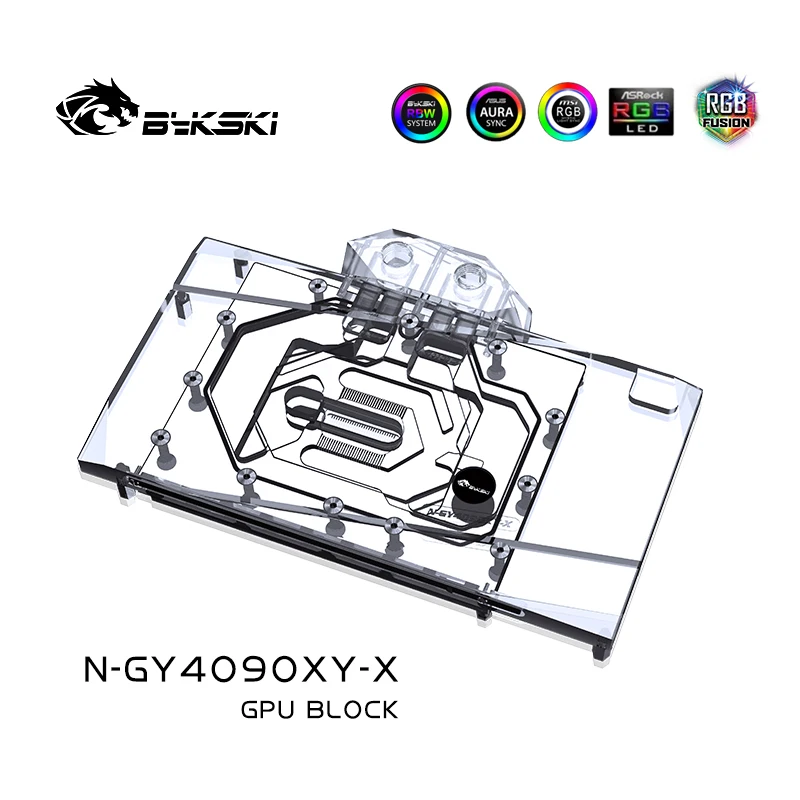 Блок для видеокарты Bykski N-G – обзор и цена Rtx 4090 Water Block